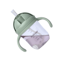 MININOR kõrrega joogipudel Willow Green, 220ml - Image 4