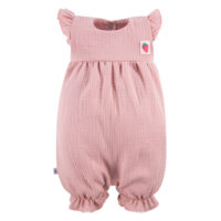 STRAWBERRY roosa musliinist romper