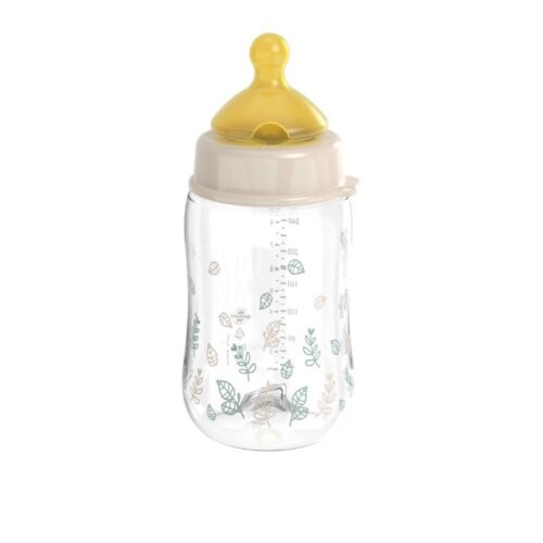 nip® Cherry Green laia kaelaga lutipudel, koolikutevastane ja aeglase vooluga Beige, 260ml