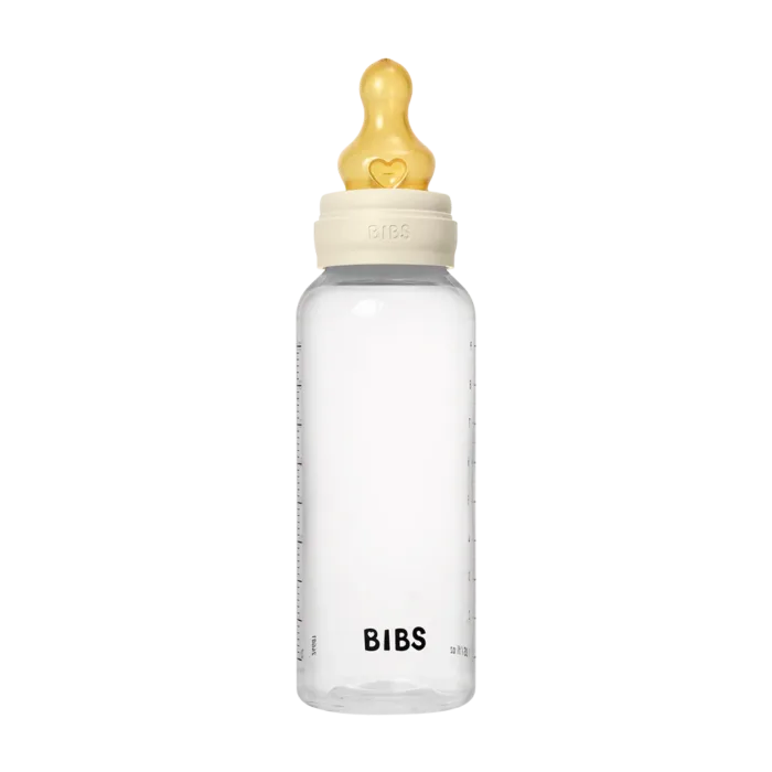 BIBS plastikust lutipudel 270ml, Ivory