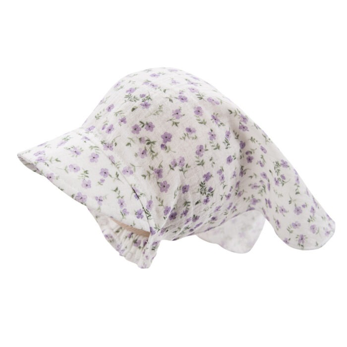 Meadow lille mustriga musliinist valmistatud pearätt beebile