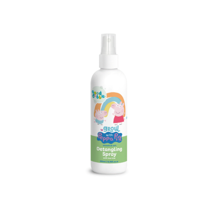 GOOD BUBBLE Peppa Pig juustesse jäetav pusasprei murakaekstraktiga, 200ml