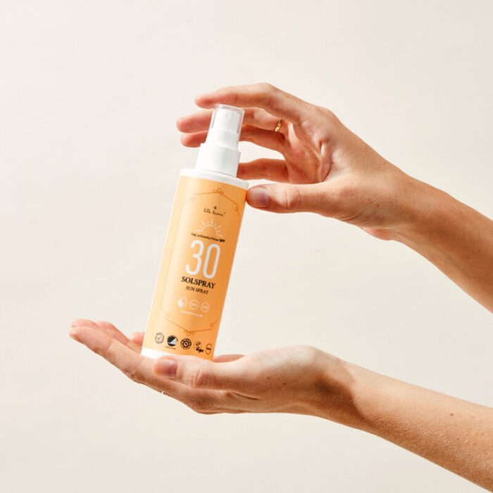LilleKanin veekindel ja lõhnainevaba päikesekaitsesprei SPF30, 200 ml - Image 2