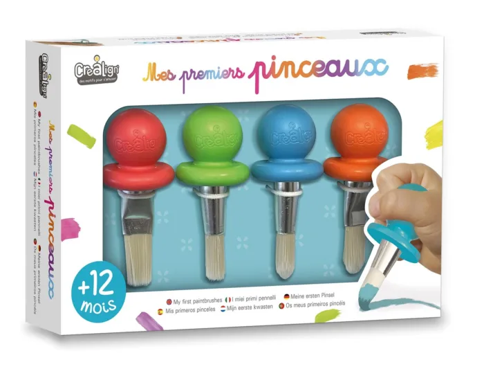 Créa Lign’ esimeste pintslite komplekt lastele 12+ kuud, 4 tk