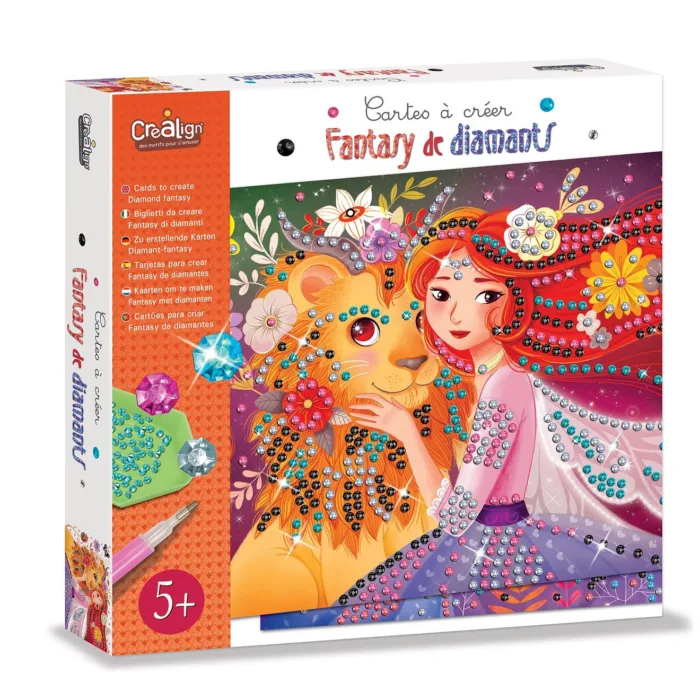 Créa Lign’ laste teemantmaal „Sädelev fantaasia“