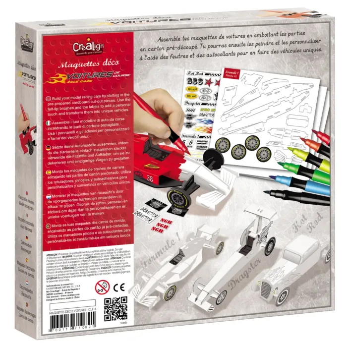 Créa Lign’ meisterdamiskomplet "Ralliautod" - Image 2