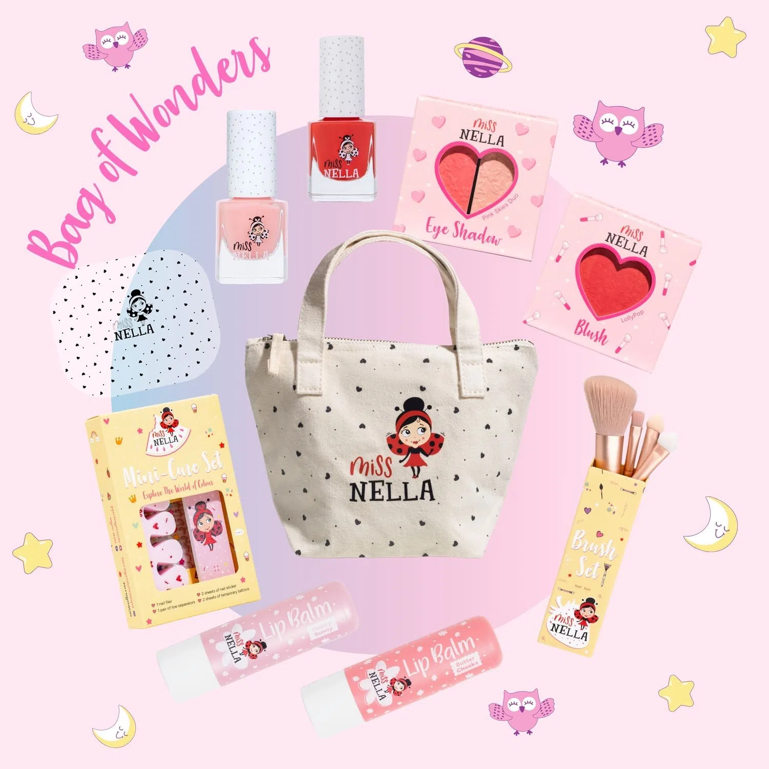 Miss Nella meigikomplekt Bag of Wonders lastele - Pilt 2